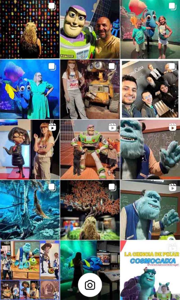 Ciencia de Pixar, campaña de comunicación para CosmoCaixa