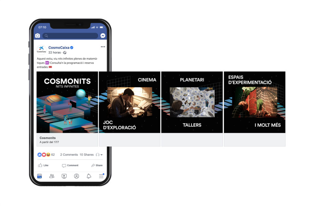 Noches infinitas: una identidad visual con matemáticas